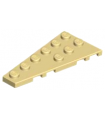 Tan Wedge, Plate 6 x 3 Left