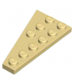 Tan Wedge, Plate 6 x 3 Right
