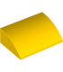 Yellow Slope, Curved 4 x 6 x 1 2/3