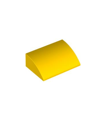 Yellow Slope, Curved 4 x 6 x 1 2/3