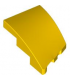 Yellow Wedge 3 x 2 Left No Studs
