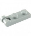 Light Bluish Gray Plate, Modified 1 x 2 with Handle on End - Closed Ends