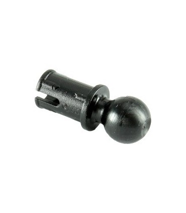 Black Technic, Pin with Friction Ridges Lengthwise and Towball