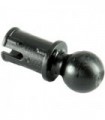 Black Technic, Pin with Friction Ridges Lengthwise and Towball