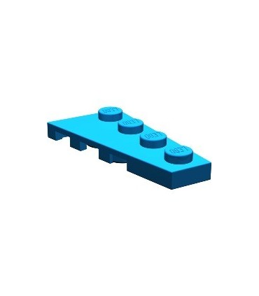 Blue Wedge, Plate 4 x 2 Right