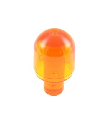 Trans-Orange Light Cover with Internal Bar