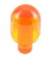 Trans-Orange Light Cover with Internal Bar
