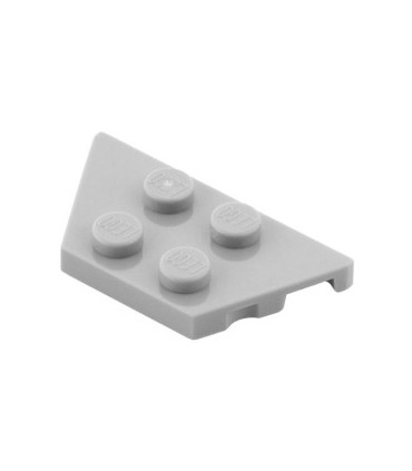 Light Bluish Gray Wedge, Plate 2 x 4