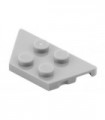 Light Bluish Gray Wedge, Plate 2 x 4