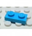 Medium Azure Plate 1 x 2