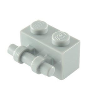 Light Bluish Gray Brick, Modified 1 x 2 with Handle