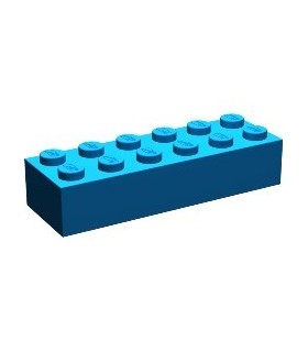 Blue Brick 2 x 6