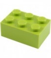 Lime Brick 2 x 3