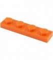 Orange Plate 1 x 4