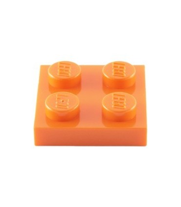 Orange Plate 2 x 2