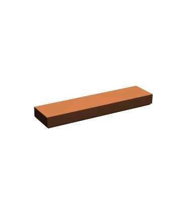 Reddish Brown Tile 1 x 4
