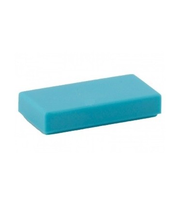 Medium Azure Tile 1 x 2