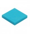 Medium Azure Tile 2 x 2