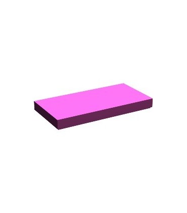Magenta Tile 2 x 4