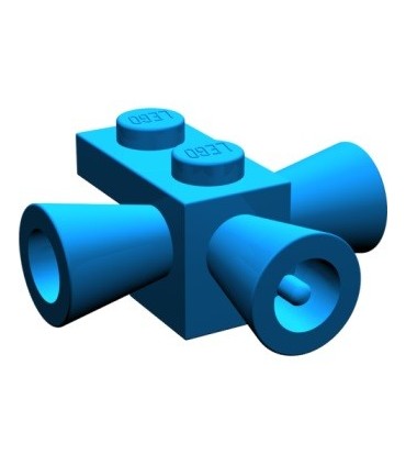 Blue Brick, Modified 1 x 1 with 3 Loudspeakers