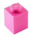 Dark Pink Brick 1 x 1