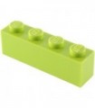 Lime Brick 1 x 4