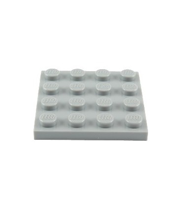 Light Bluish Gray Plate 4 x 4