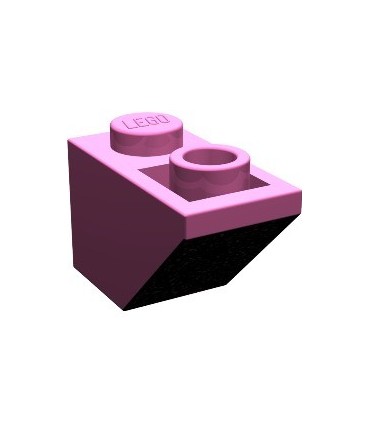 Dark Pink Slope, Inverted 45 2 x 1