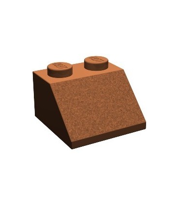 Reddish Brown Slope 45 2 x 2