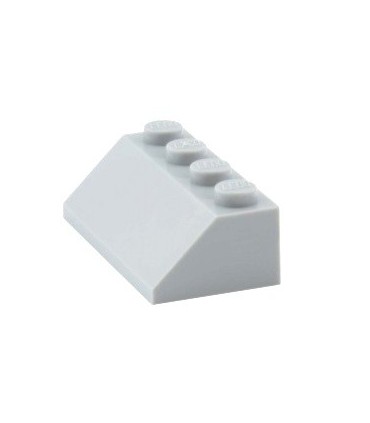 Light Bluish Gray Slope 45 2 x 4