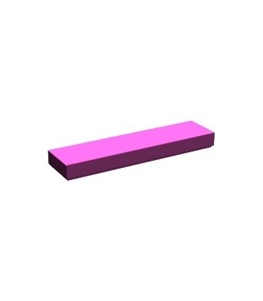 Magenta Tile 1 x 4