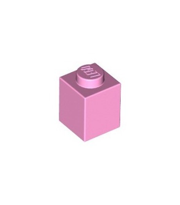 Bright Pink Brick 1 x 1