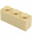 Tan Brick 1 x 3