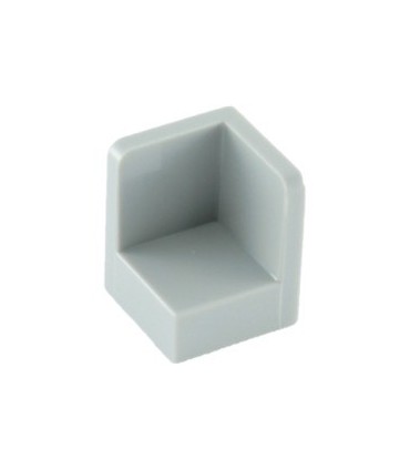 Light Bluish Gray Panel 1 x 1 x 1 Corner