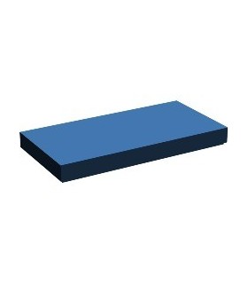 Dark Blue Tile 2 x 4