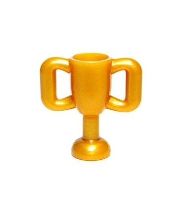 Pearl Gold Minifig, Utensil Trophy Cup Small