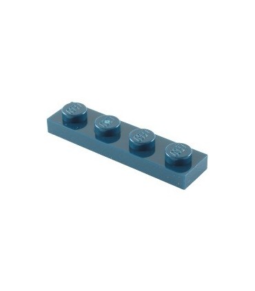 Dark Blue Plate 1 x 4