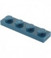 Dark Blue Plate 1 x 4