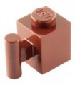 Reddish Brown Brick, Modified 1 x 1 with Handle
