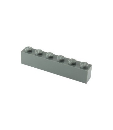 Dark Bluish Gray Brick 1 x 6