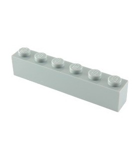 Light Bluish Gray Brick 1 x 6