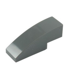 Dark Bluish Gray Slope, Curved 3 x 1 No Studs