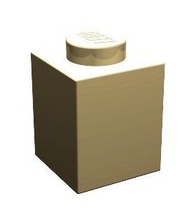 Tan Brick 1 x 1