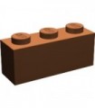 Reddish Brown Brick 1 x 3