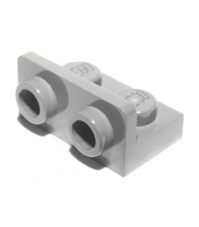 Light Bluish Gray Bracket 1 x 2 - 1 x 2 Inverted