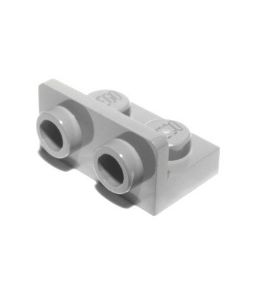 Light Bluish Gray Bracket 1 x 2 - 1 x 2 Inverted