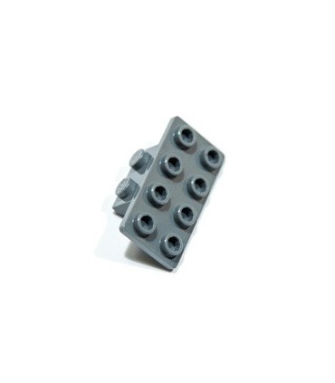 Dark Bluish Gray Bracket 1 x 2 - 2 x 4