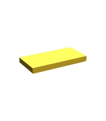 Yellow Tile 2 x 4