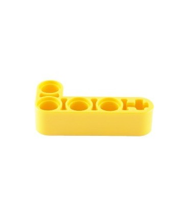 Yellow Technic, Liftarm 2 x 4 L-Shape Thick