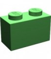 Bright Green Brick 1 x 2